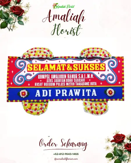 Papan Bunga Ucapan Selamat Ketanggungan